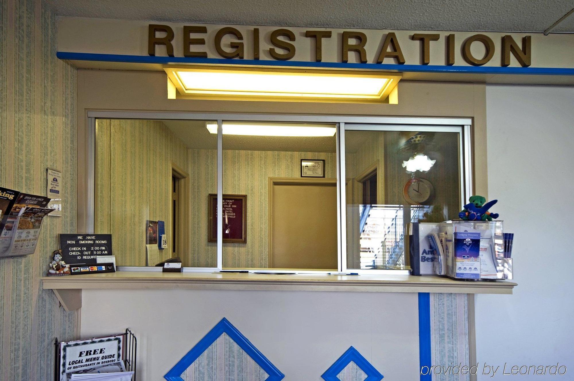 Americas Best Value Inn - Roxboro Інтер'єр фото